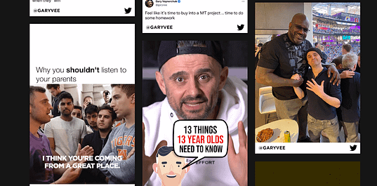 Gary Vaynerchuks personal brand curated